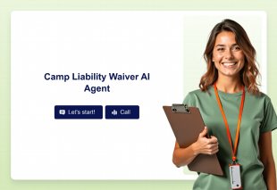 Camp Liability Waiver AI Agent Template Thumbnail Image