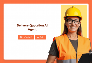 Delivery Quotation AI Agent Template Thumbnail Image