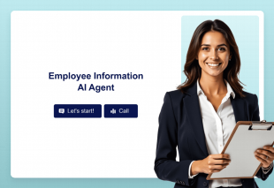 Employee Information AI Agent Template Thumbnail Image