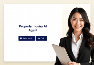 Property Inquiry AI Agent Template Thumbnail Image