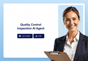 Quality Control Inspection AI Agent Template Thumbnail Image