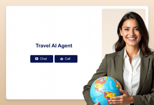 Travel AI Agent Template Thumbnail Image