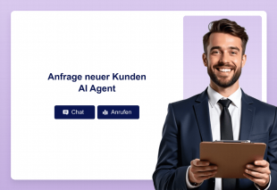 Anfrage neuer Kunden AI Agent Template Thumbnail