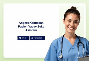 Angket Kepuasan Pasien Yapay Zeka Asistanı Template Thumbnail