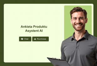 Ankieta Produktu Asystent AI Template Thumbnail