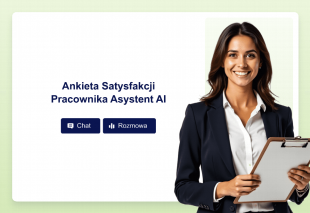 Ankieta Satysfakcji Pracownika Asystent AI Template Thumbnail