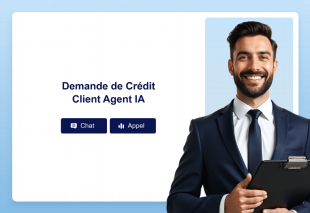 Demande de Crédit Client Agent IA Template Thumbnail