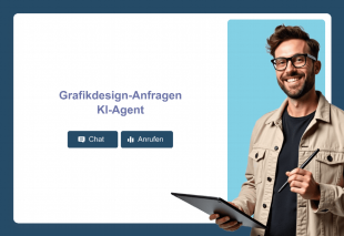 Grafikdesign-Anfragen KI-Agent Template Thumbnail