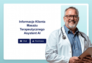 Informacje Klienta Masażu Terapeutycznego Asystent AI Template Thumbnail