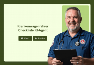 Krankenwagenfahrer Checkliste KI-Agent Template Thumbnail