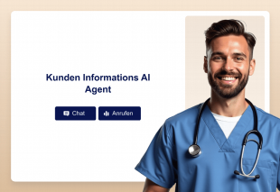 Kunden Informations AI Agent Template Thumbnail