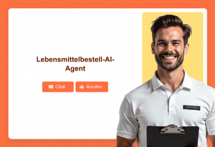 Lebensmittelbestell-AI-Agent Template Thumbnail