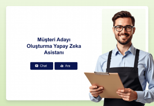 Müşteri Adayı Oluşturma Yapay Zeka Asistanı Template Thumbnail