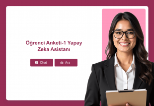 Öğrenci Anketi-1 Yapay Zeka Asistanı Template Thumbnail