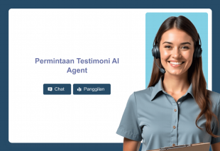 Permintaan Testimoni AI Agent Template Thumbnail