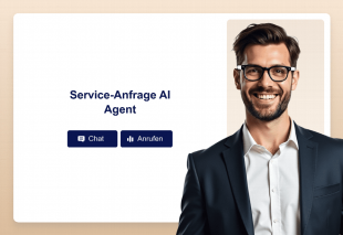 Service-Anfrage AI Agent Template Thumbnail