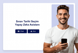 Sınav Tarihi Seçim Yapay Zeka Asistanı Template Thumbnail