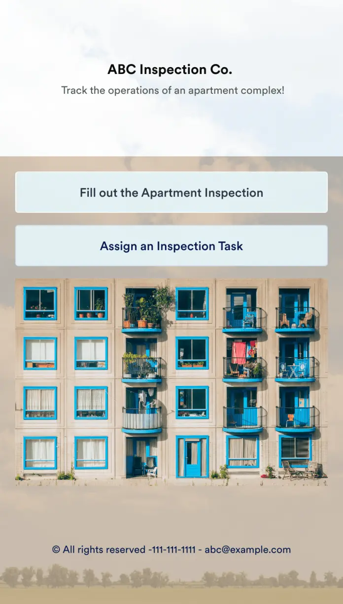 Apartment Checklist App