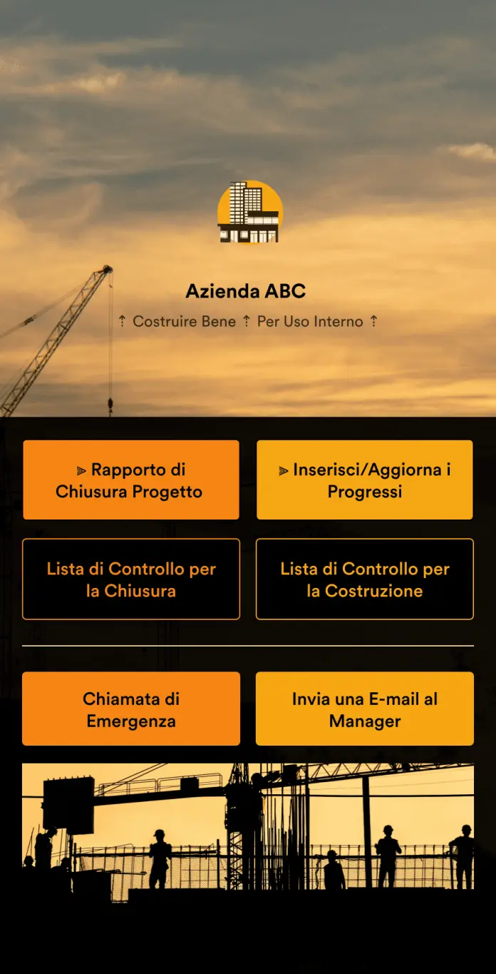 App per Impresa Edile