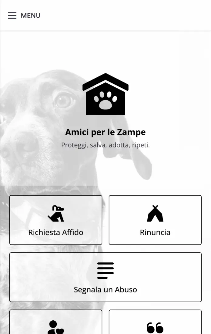 App per la Protezione degli Animali Domestici