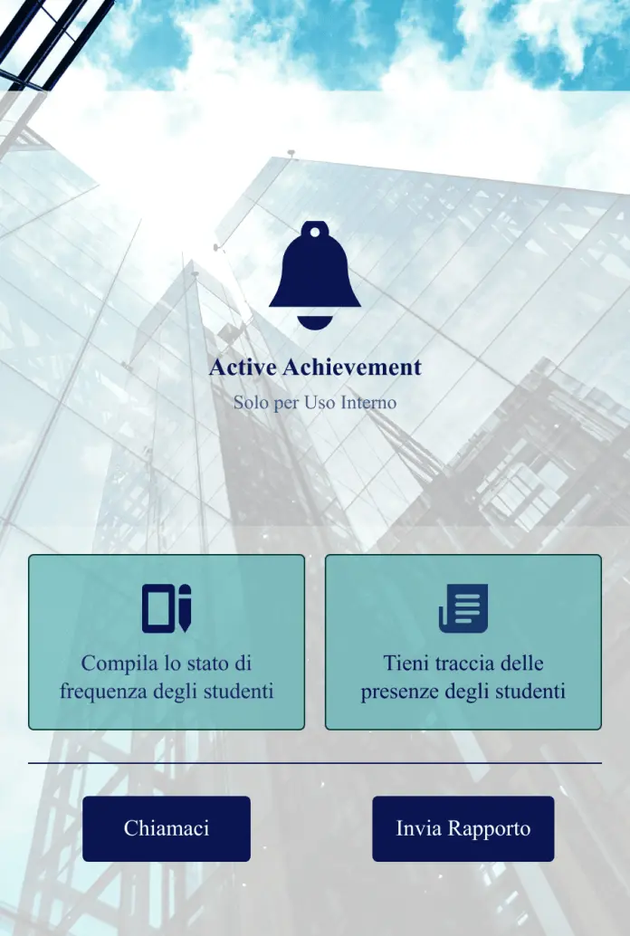 App per Monitoraggio Presenze