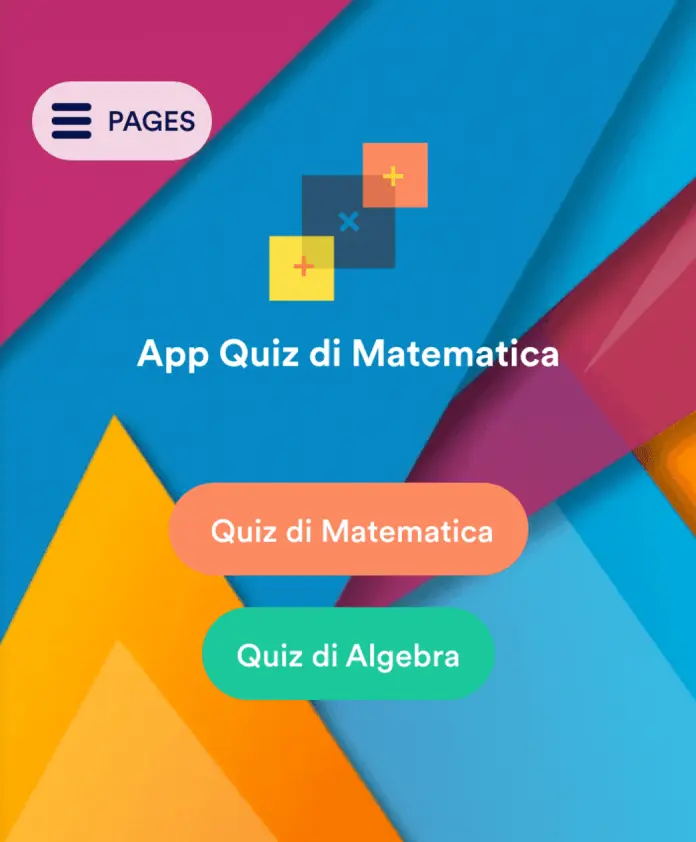 App Quiz di Matematica