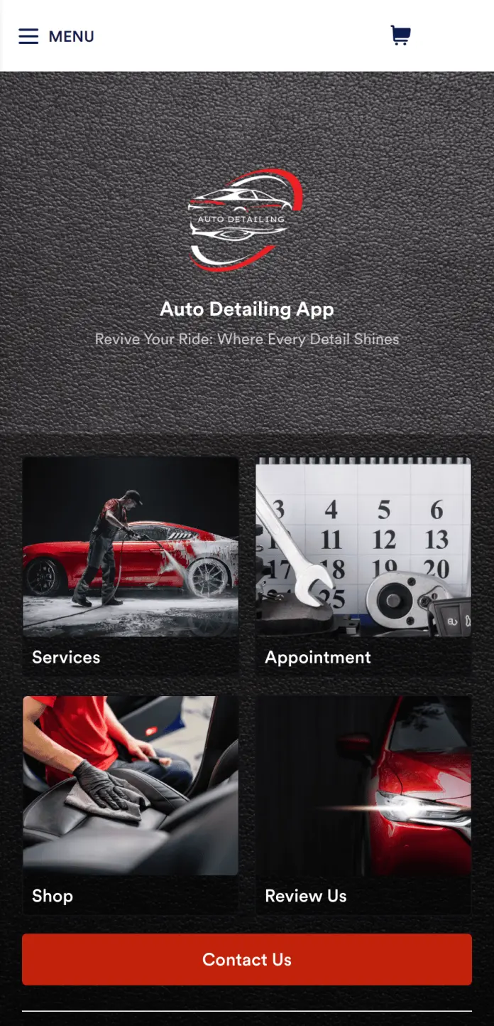 Auto Detailing App