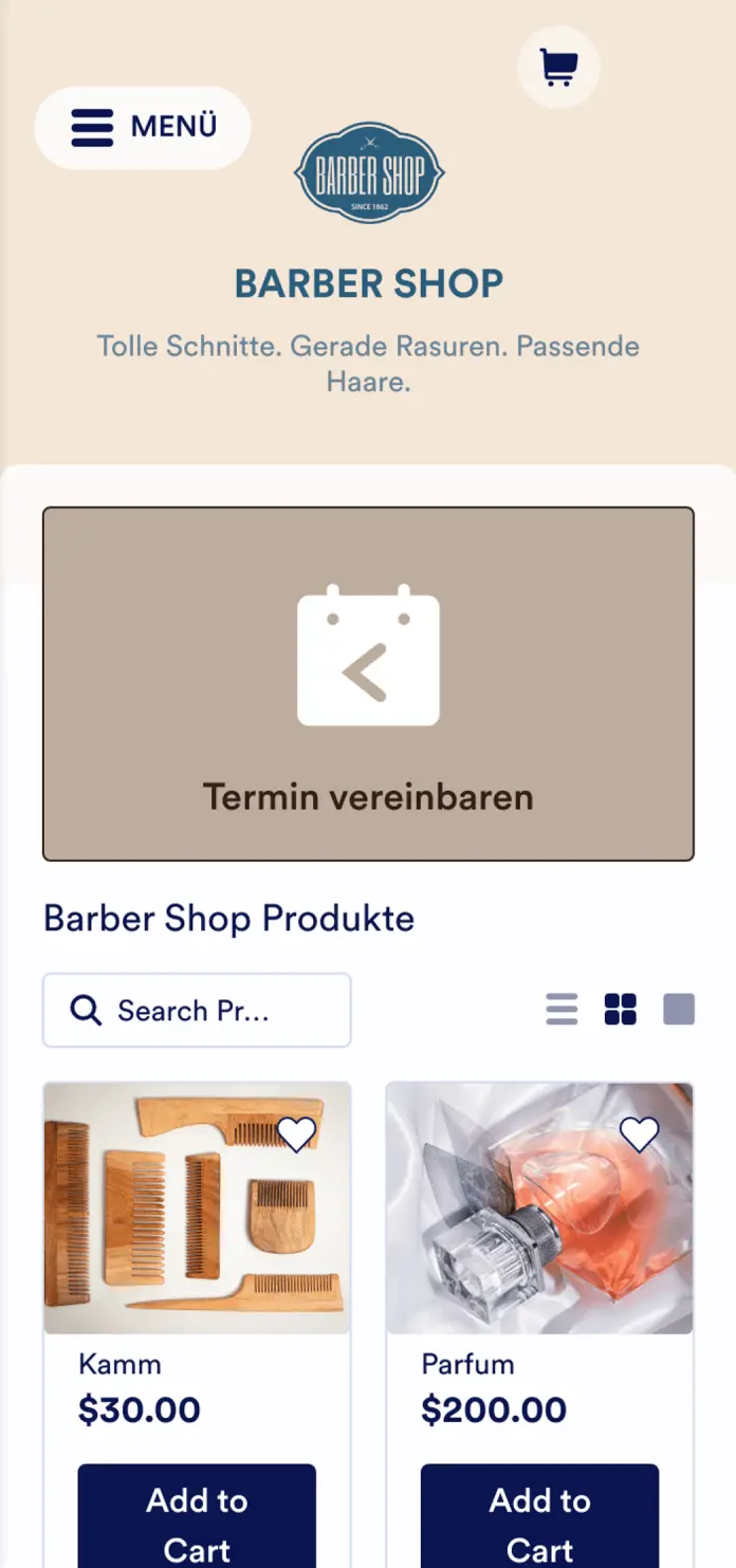 Barber Laden App