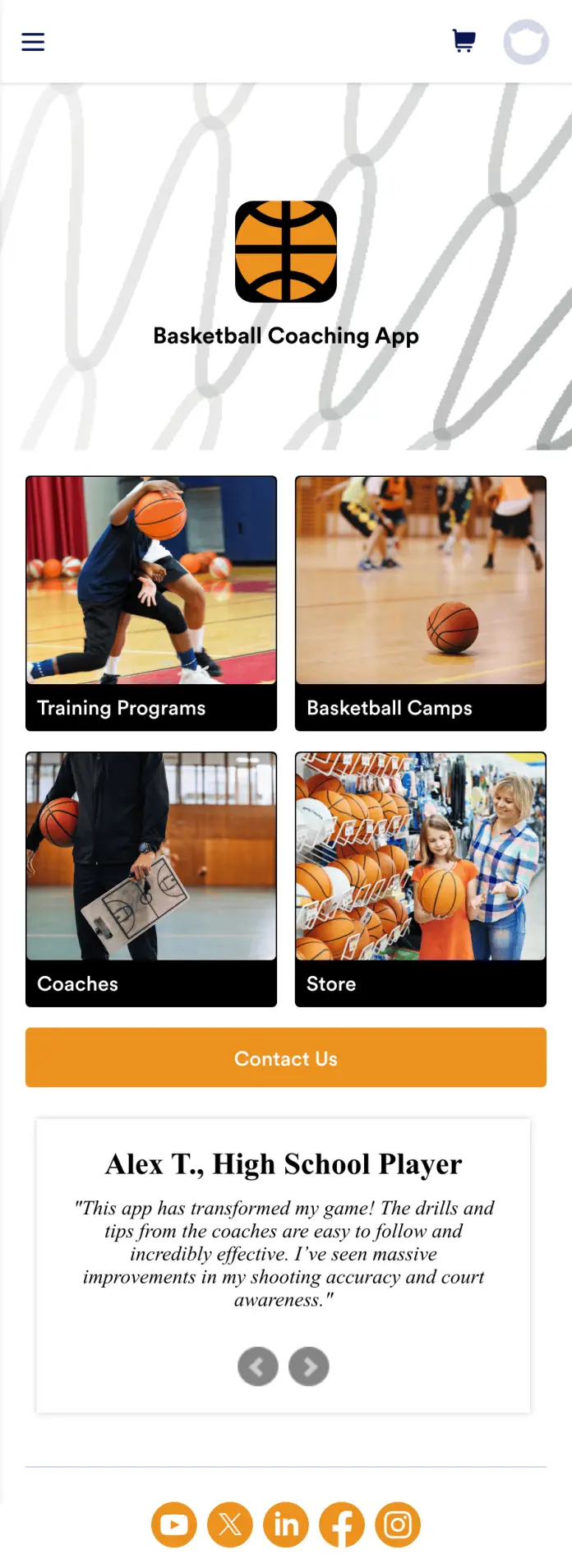 Basketball Coaching App