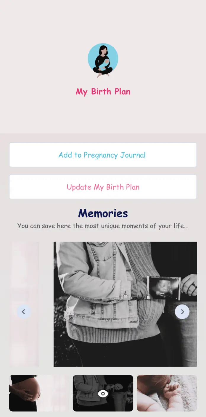 Birth Plan App