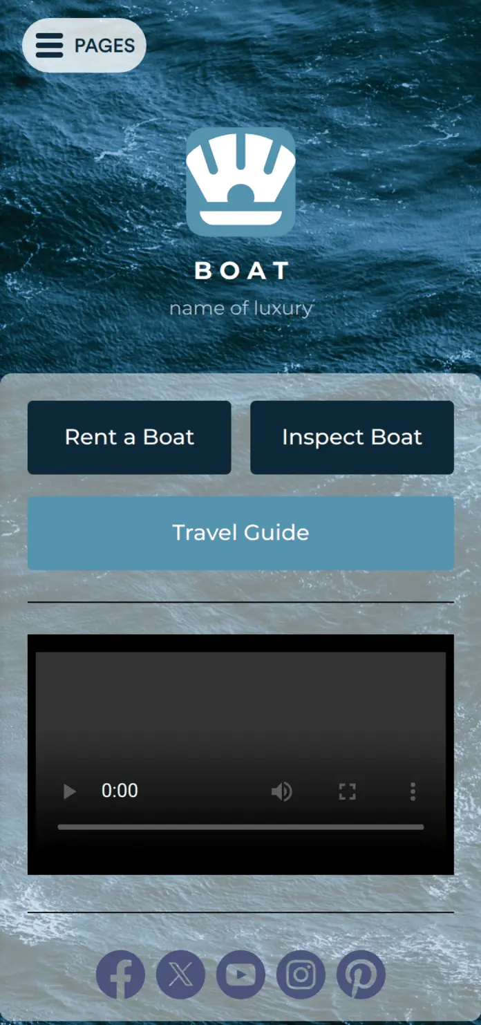 Boat Rental App