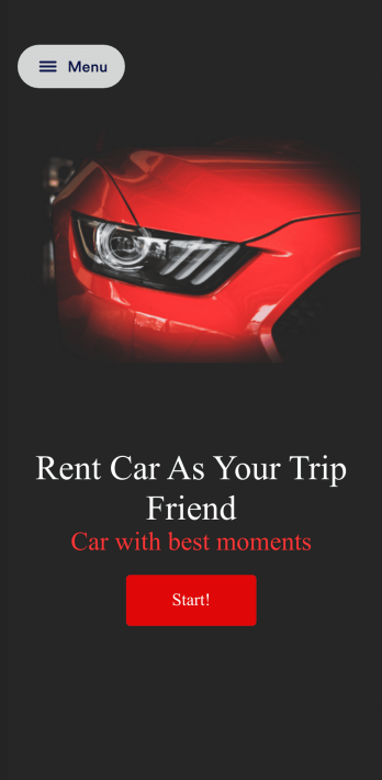 Car Rental App Template