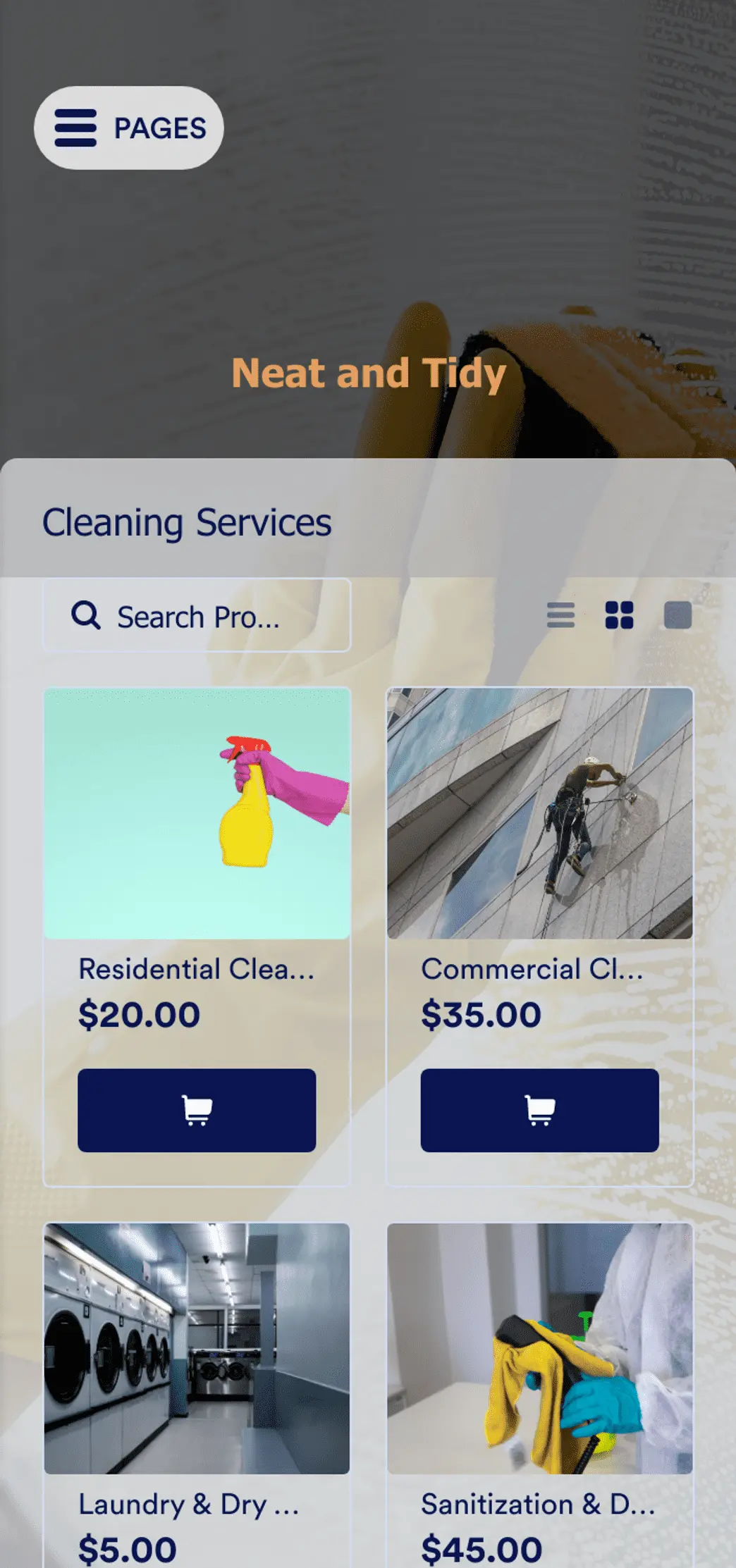 Cleaning Service App
