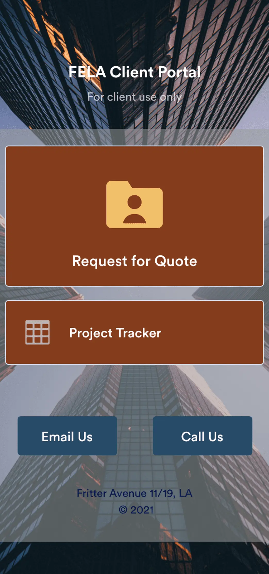 Client Portal App
