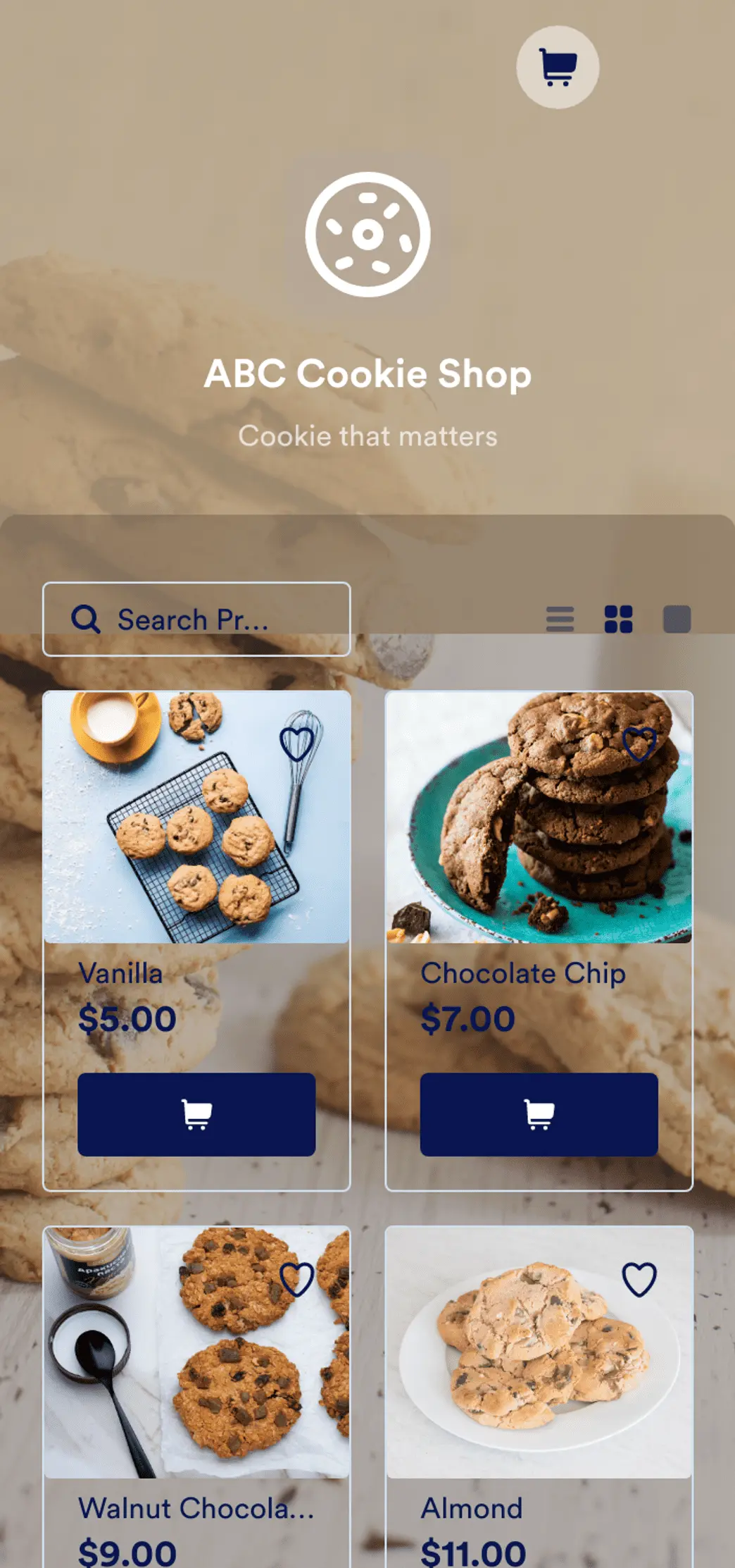 Cookie Sales Tracker App