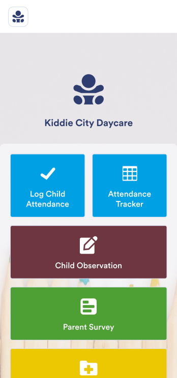 Daycare App Template