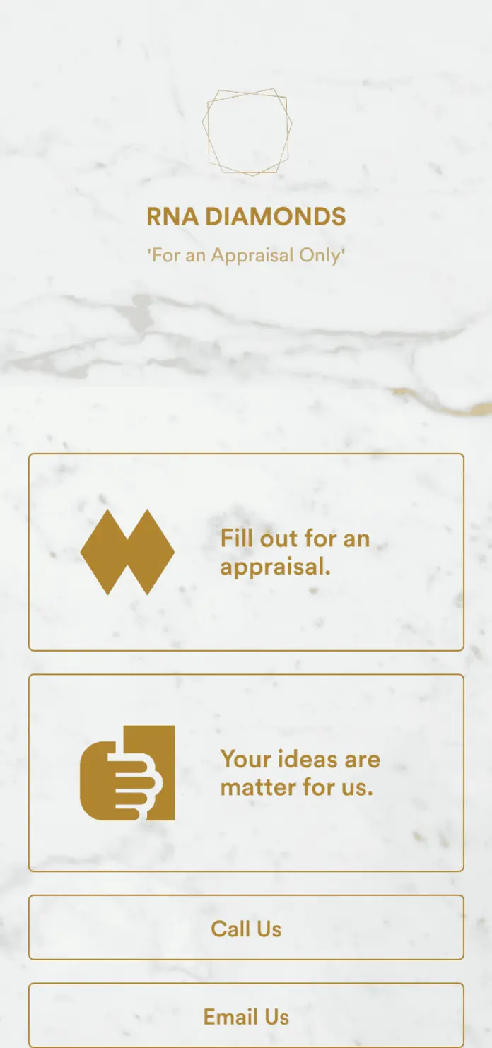 Diamond Appraisal App