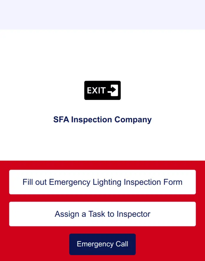 Emergency Lighting Inspection