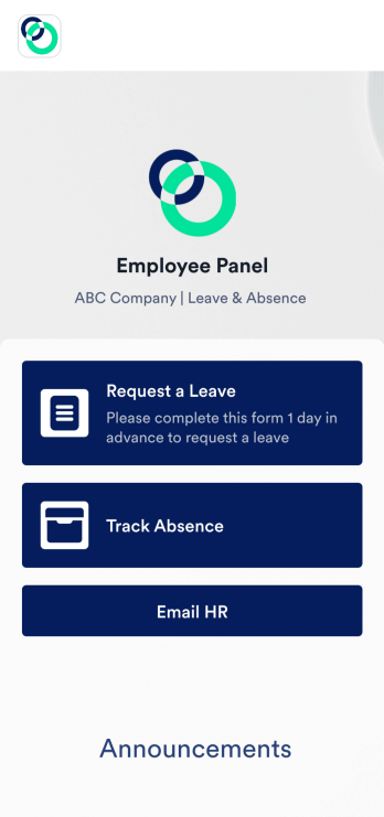 Employee Absence Tracking App Template