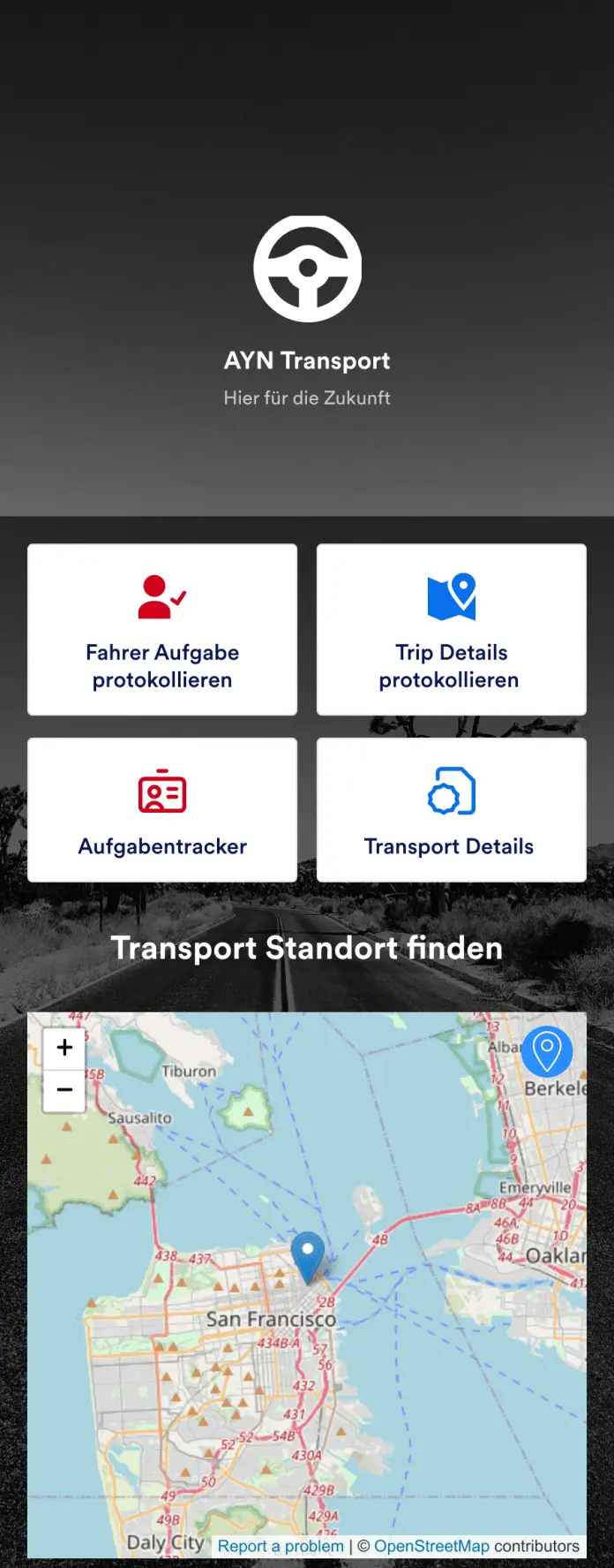 Fahrer Dispatch App