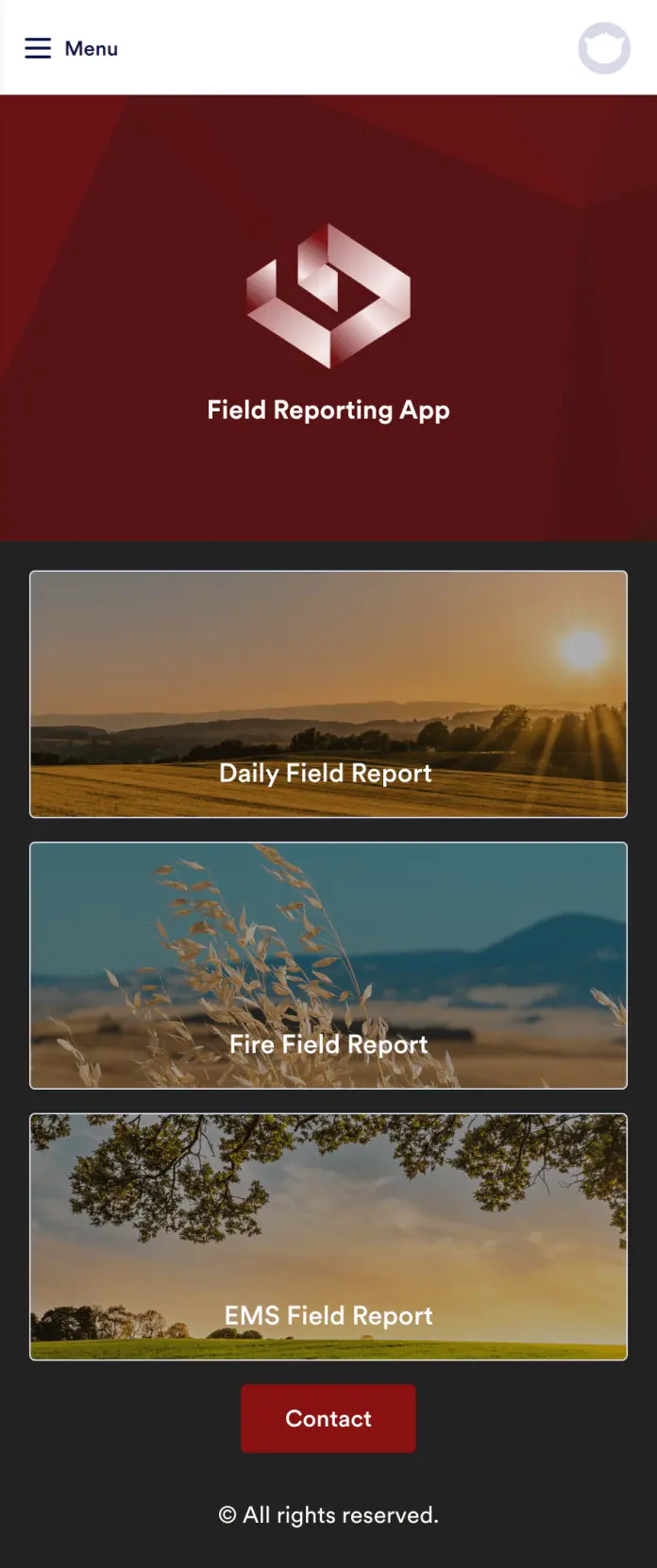 Field Reporting App