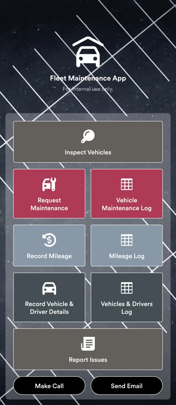 Fleet Maintenance App