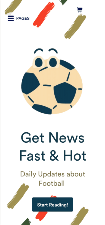 Football News App Template