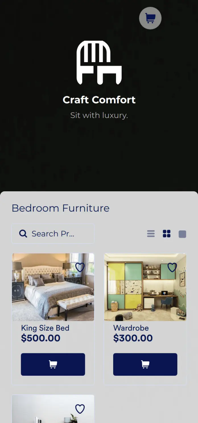 Furniture Store App