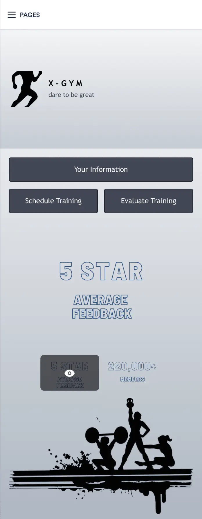 Gym Schedule App