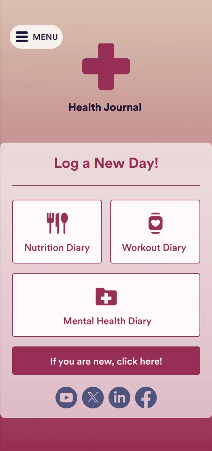 Health Journal App