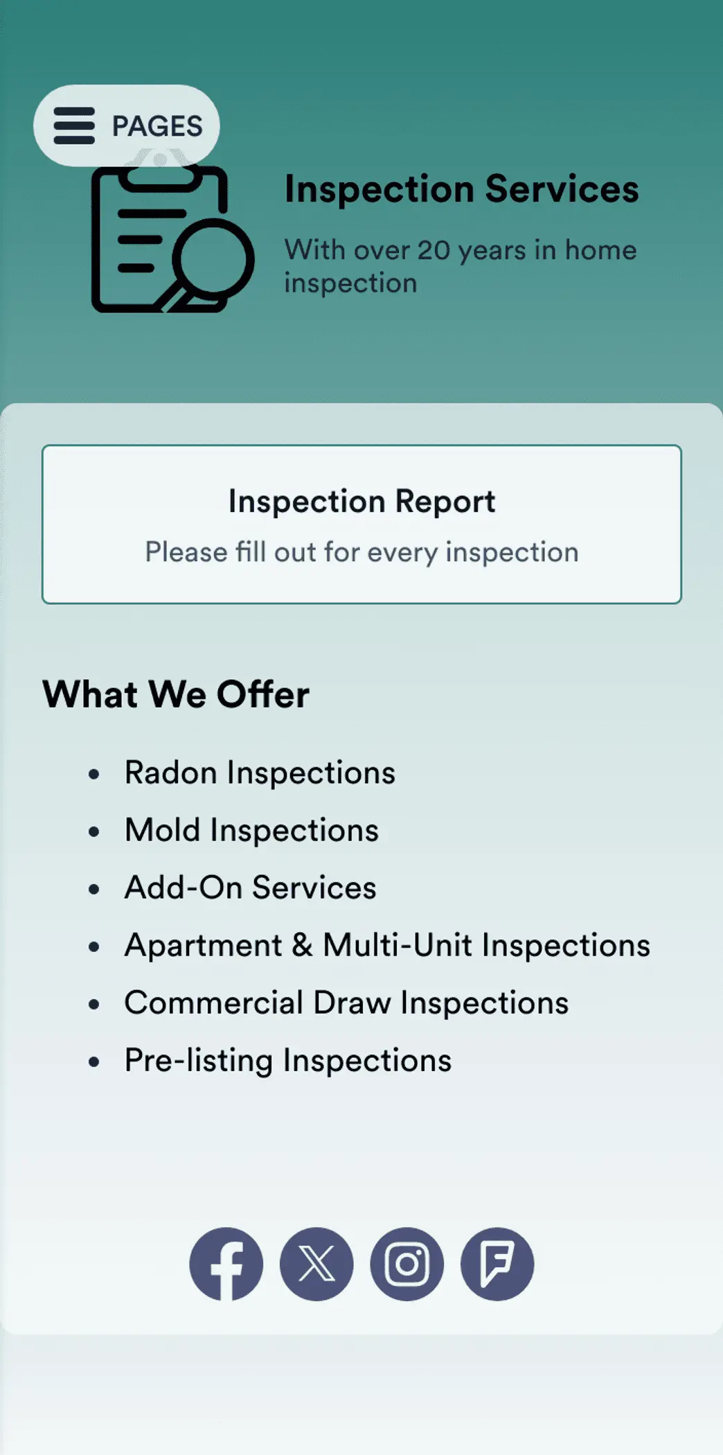 Home Inspection App