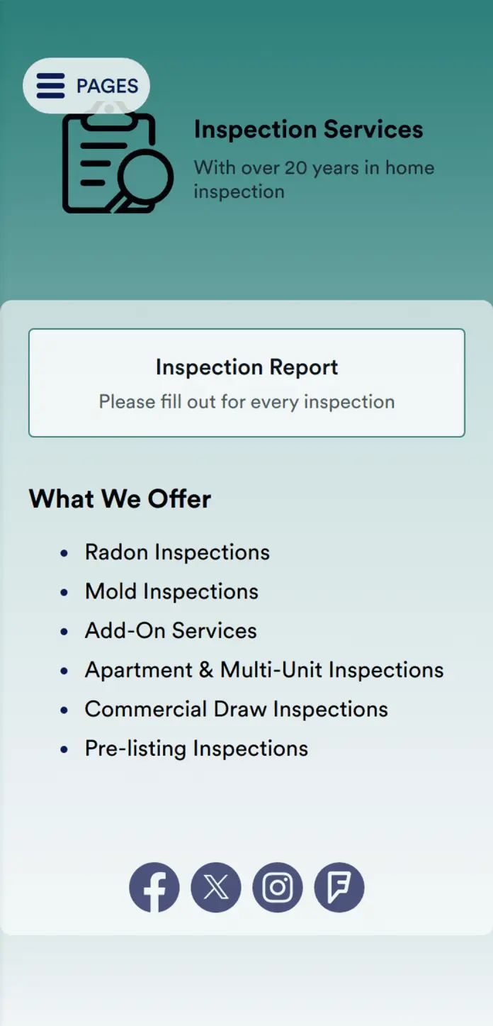 Home Inspection App