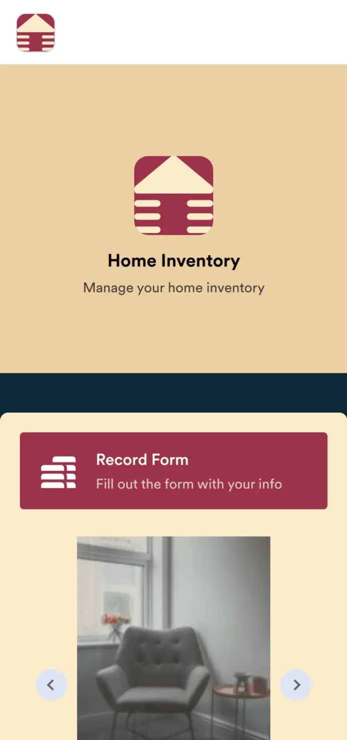 Home Inventory App