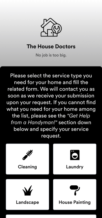 Home Services App Template